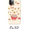 D-32 Telefon hátlapi 3D öntapadós fólia