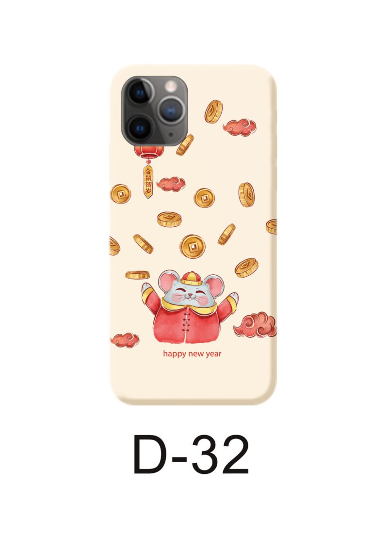 D-32 Telefon hátlapi 3D öntapadós fólia