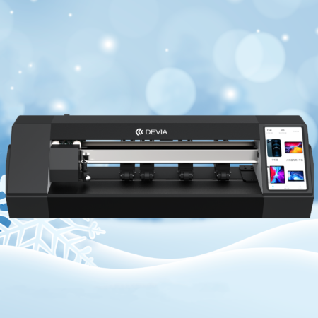 Devia beépített kijelzős fólia vágó gép laptopokhoz + 50db telefon fólia