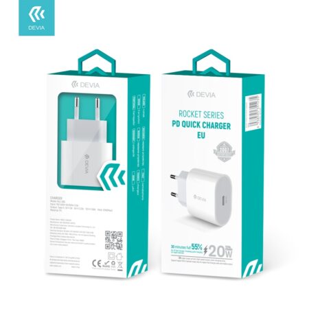 Devia 20W PD Quick Charge Töltőadapter