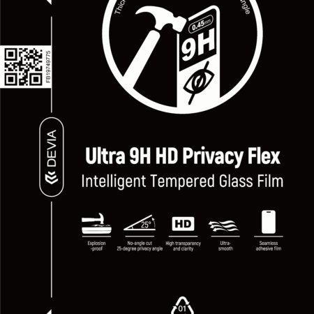 Ultra 9H HD Privacy Flex Nano Glass fólia (0,45 mm)