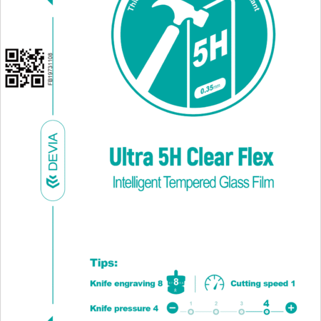 Devia Intelligens 5H Flex Nano Glass fólia (0,35 mm)